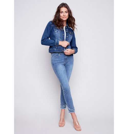 Stretch Denim Jacket - Indigo