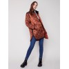 Long Quilted Puffer Jacket - Cinnamon