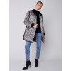 Long Quilted Puffer Jacket - Spruce