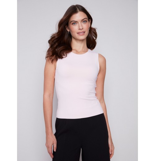 Sleeveless Super Stretch Top - Lotus