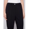 Straight Leg Pants - Black